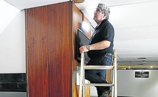 Trabajos en el Hotel Ramiro I