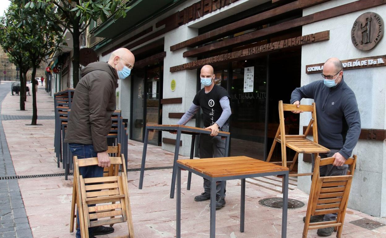 Cuarenta hosteleros han solicitado ya la ampliación de sus terrazas