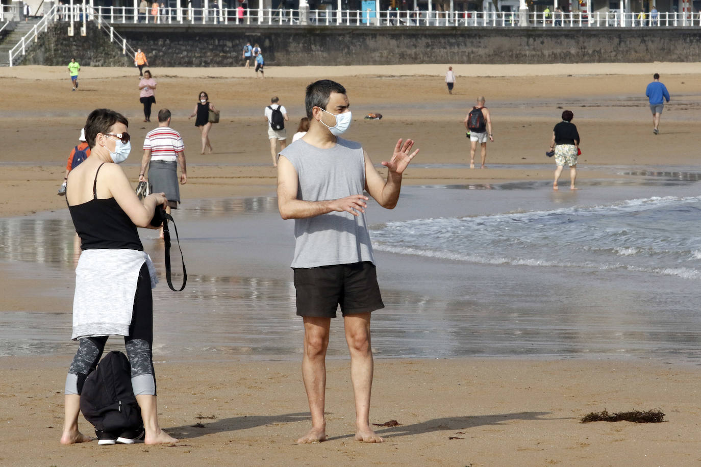 Playa de San Lorenzo, Gijón