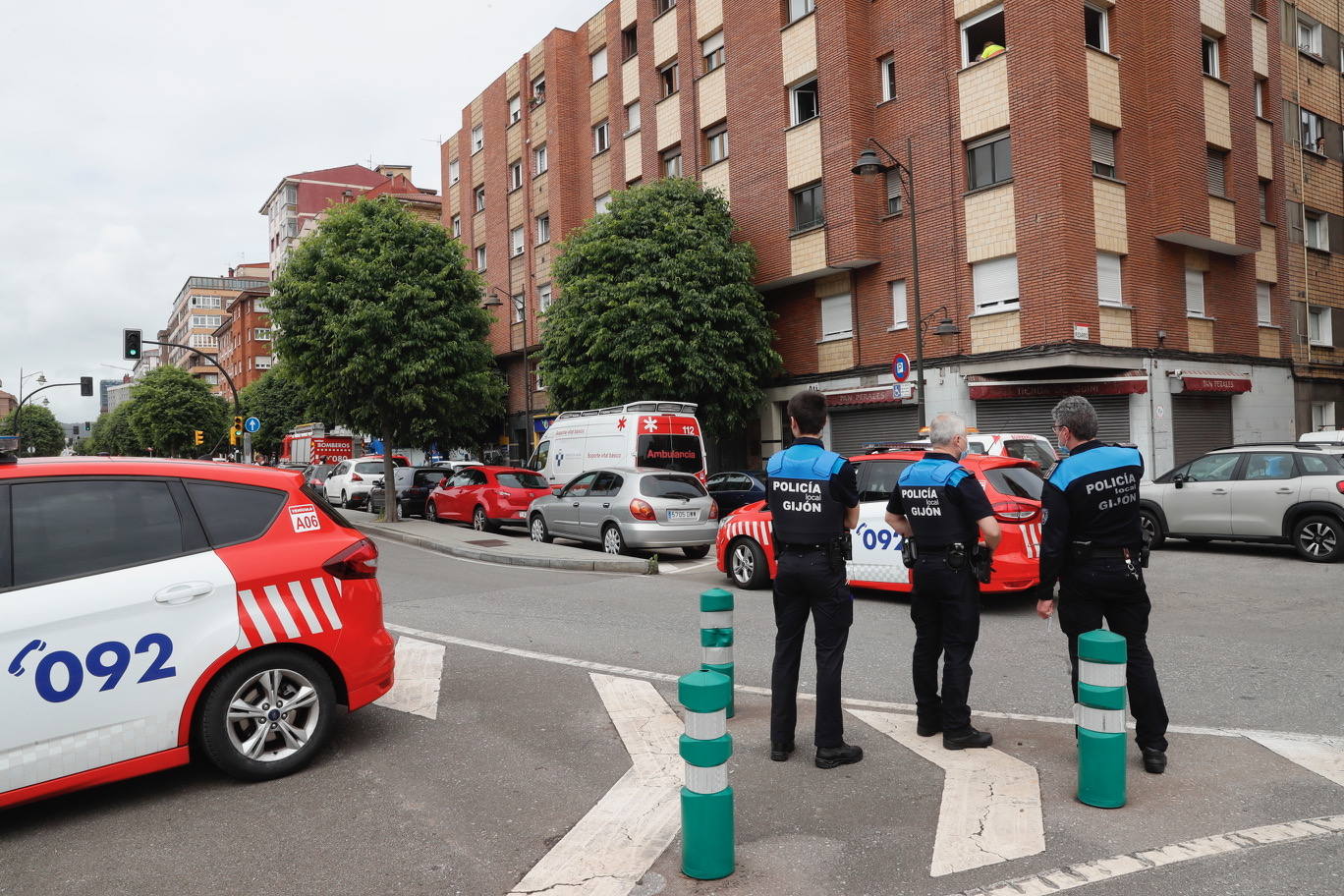 Una mujer, I. C. M., resultó herida | Presentaba síntomas de intoxicación por inhalación de humo