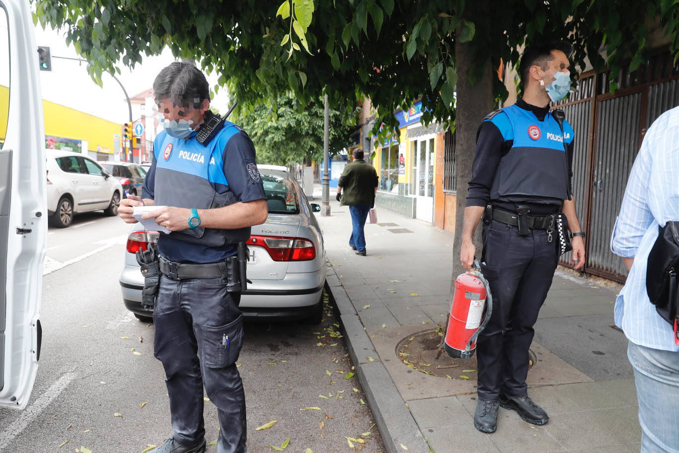 Una mujer, I. C. M., resultó herida | Presentaba síntomas de intoxicación por inhalación de humo