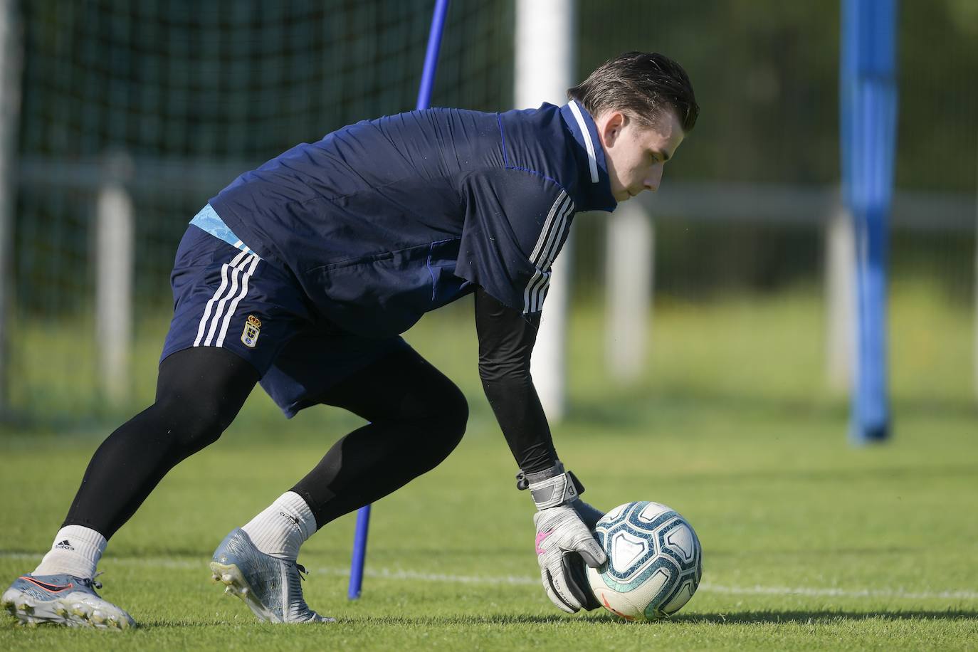 Fotos: Entrenamiento del Real Oviedo (25-5-20)