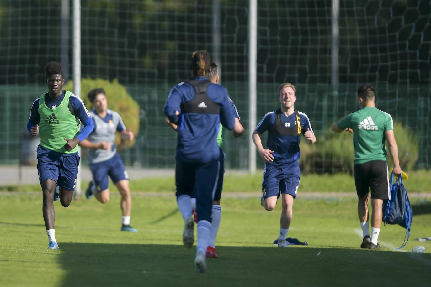 Fotos: Entrenamiento del Real Oviedo (25-5-20)