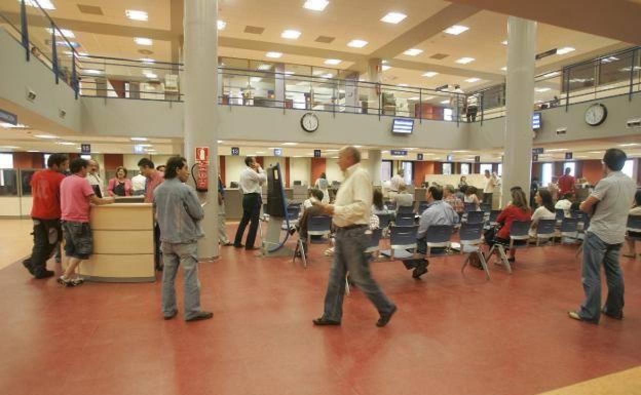 Oficinas de la Agencia Tributaria en Gijón. 