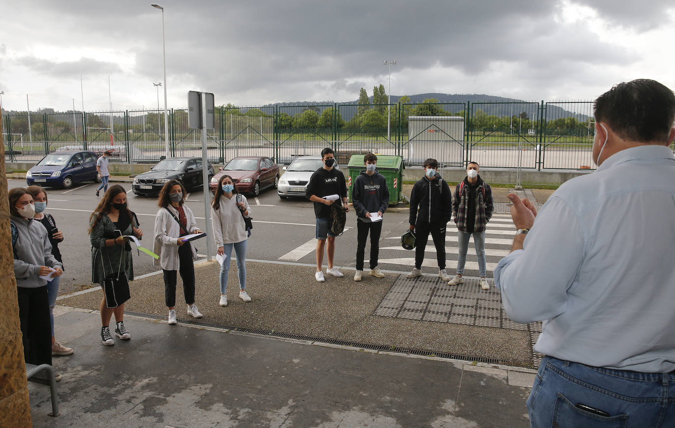 Alumnos del IES de La Laboral