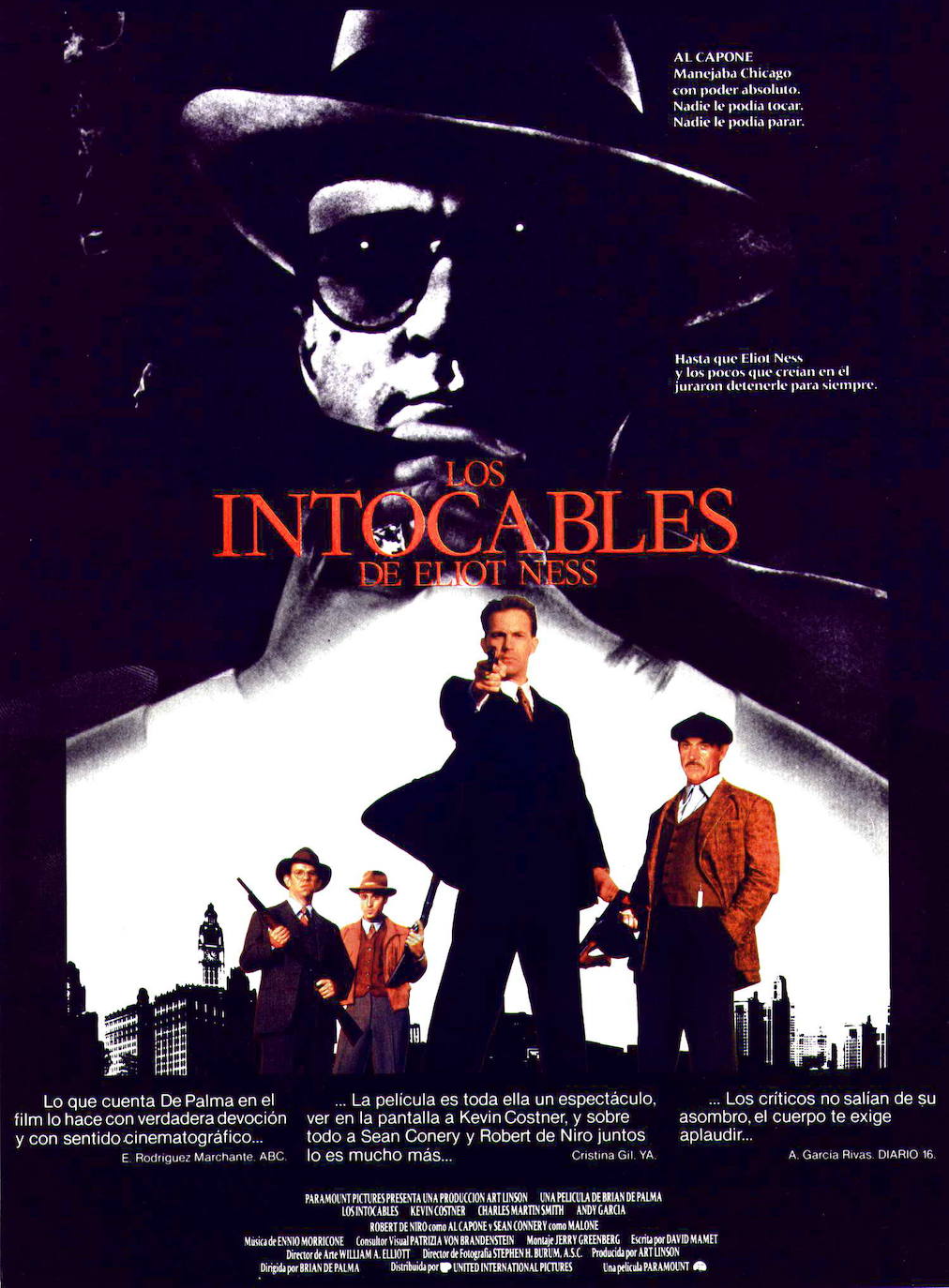 'Los intocables de Eliot Ness', de Ennio Morricone