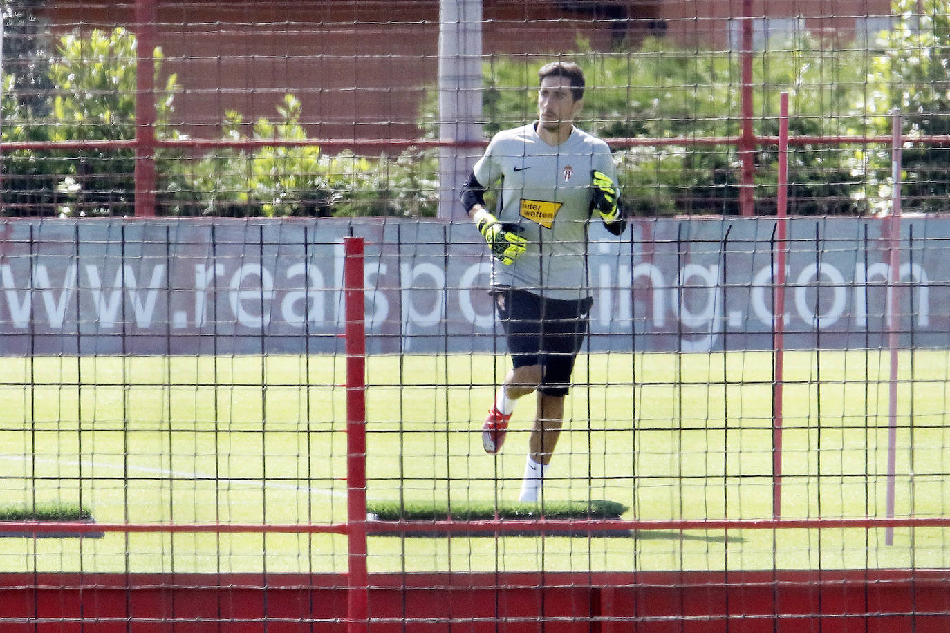 Los rojiblancos ya preparan su próximo partido ante el Depor