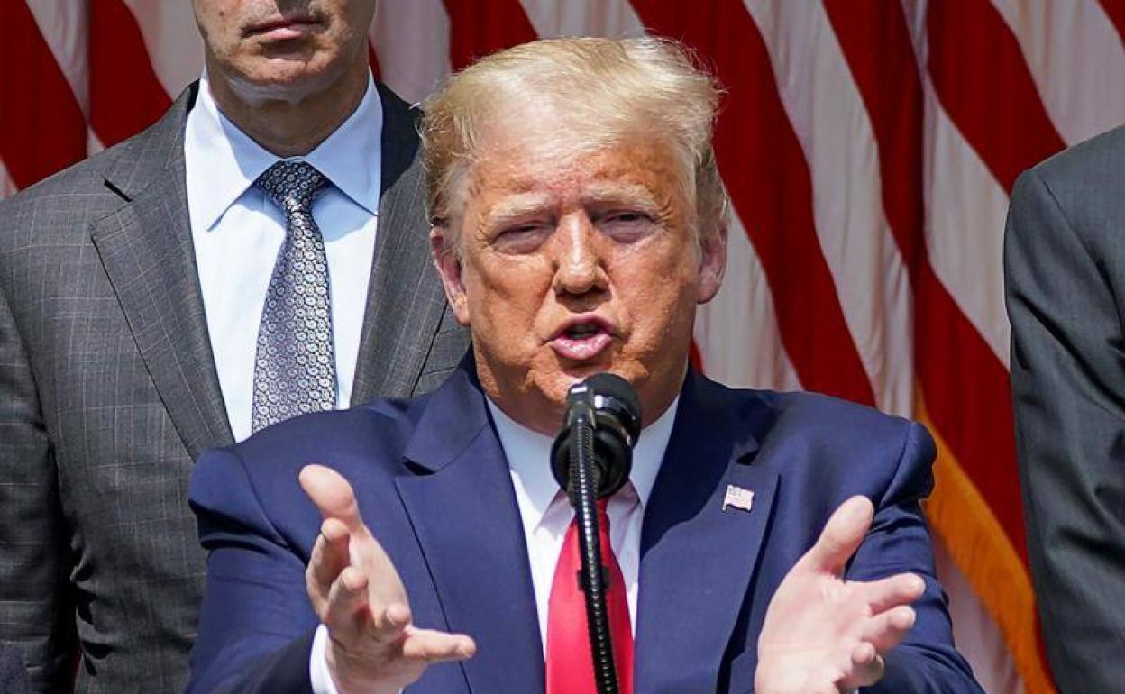 Donald Trump revela qué pensó al ver el vídeo de George Floyd