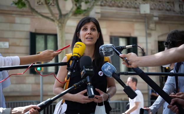 La portavoz de ERC, Marta Vilalta.