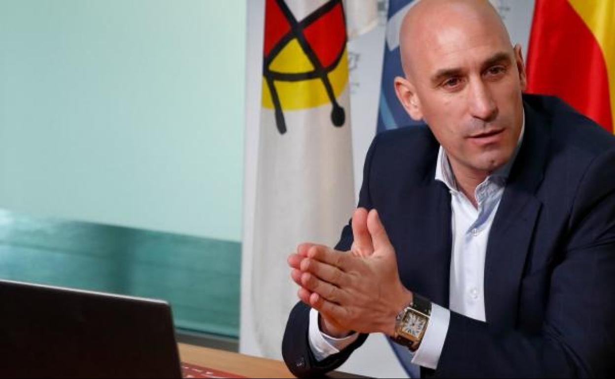 Luis Rubiales, en una imagen de archivo. 