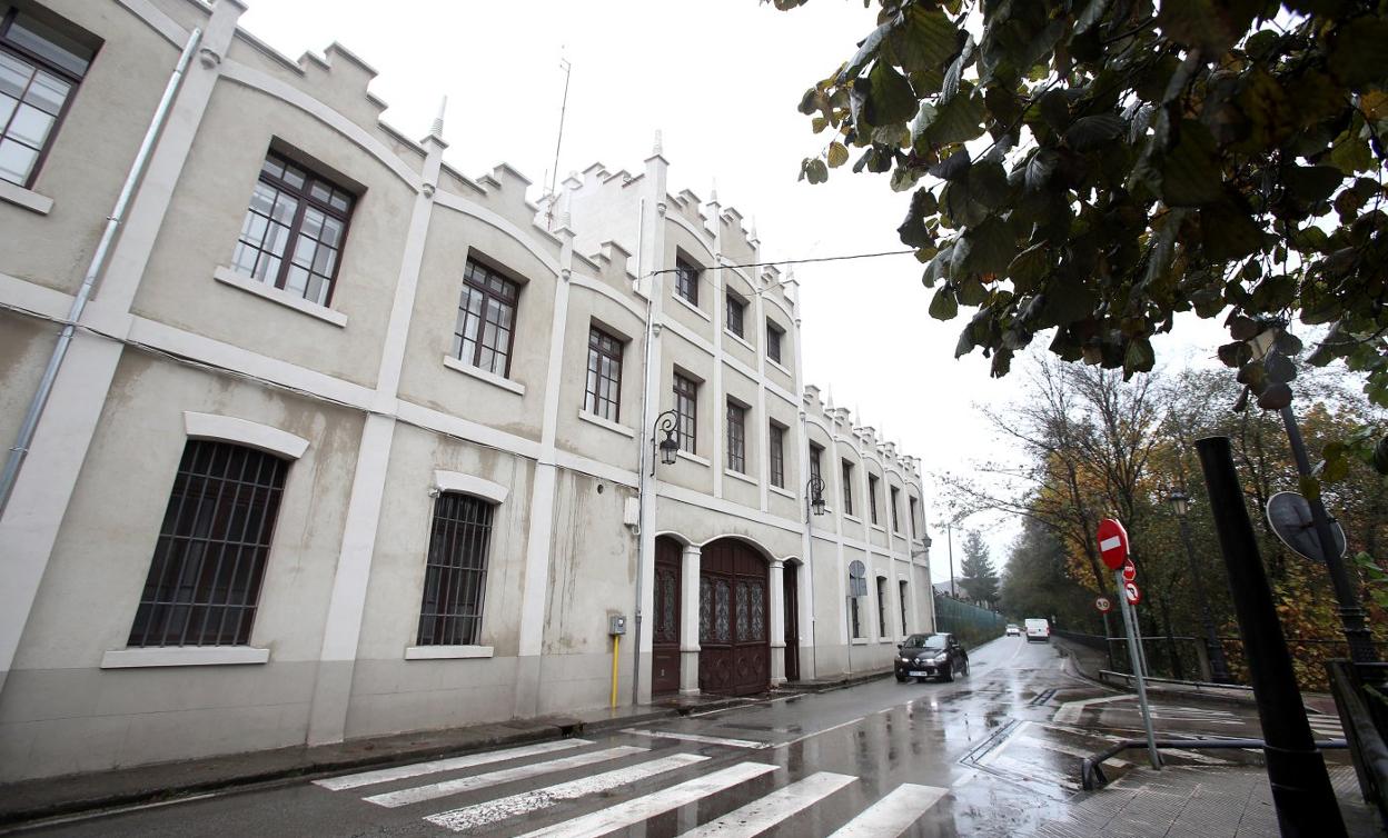 La fábrica de armas de Trubia, sede de Santa Bárbara Sistemas en Asturias. 