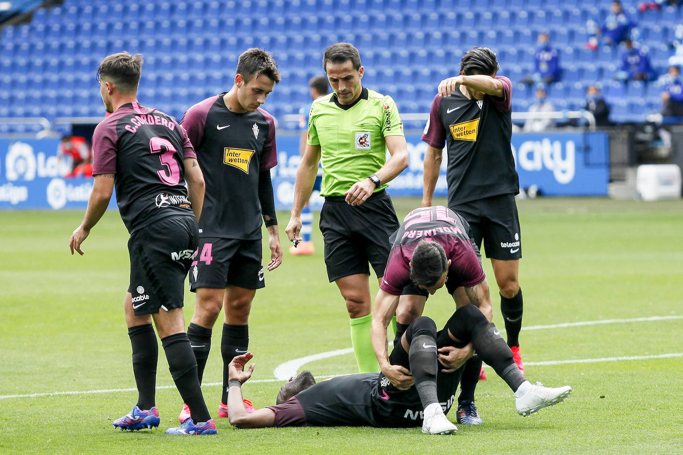 Fotos: Dépor-Sporting, en imágenes