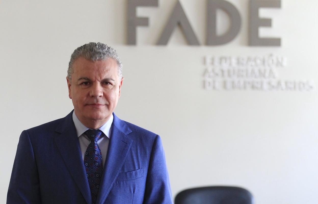 El presidente de Fade, Belarmino Feito. 