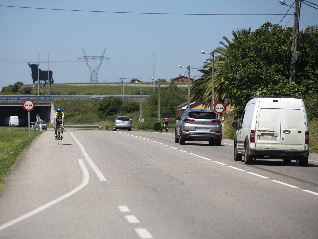 El tramo de la Nacional-634 solicitado por el Ayuntamiento. 