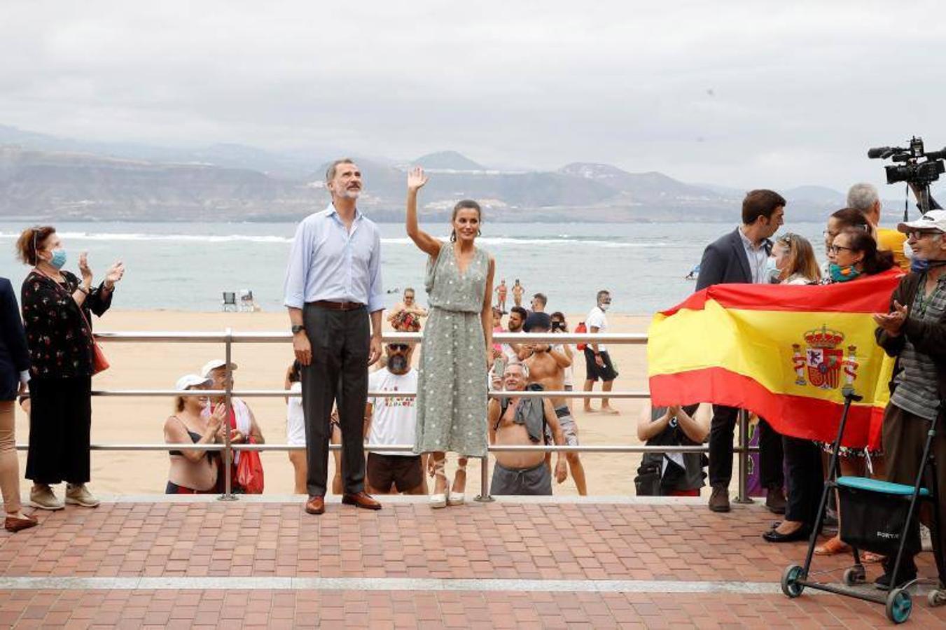 Fotos: Letizia estrena vestido de Zara en Canariass