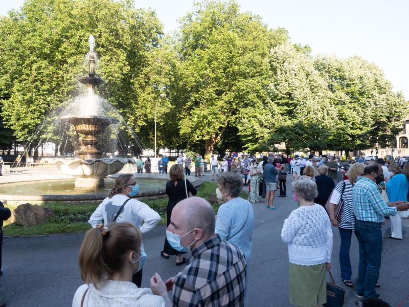 Fotos: Concentración por la fuente de El Muelle