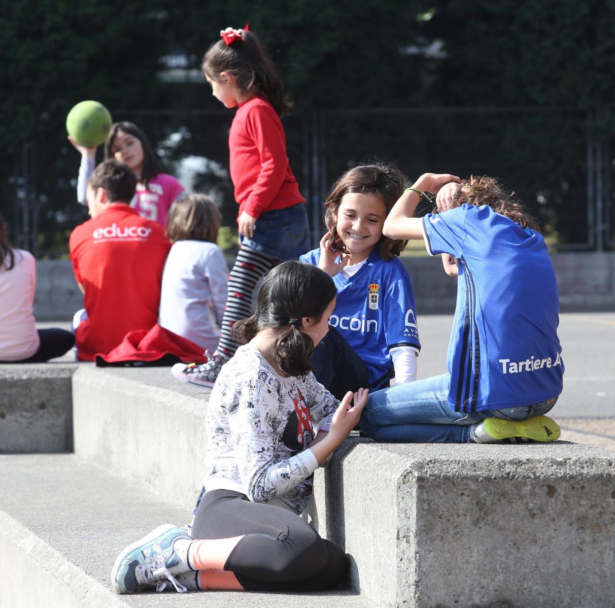 Niños en un campamento el año pasado. 