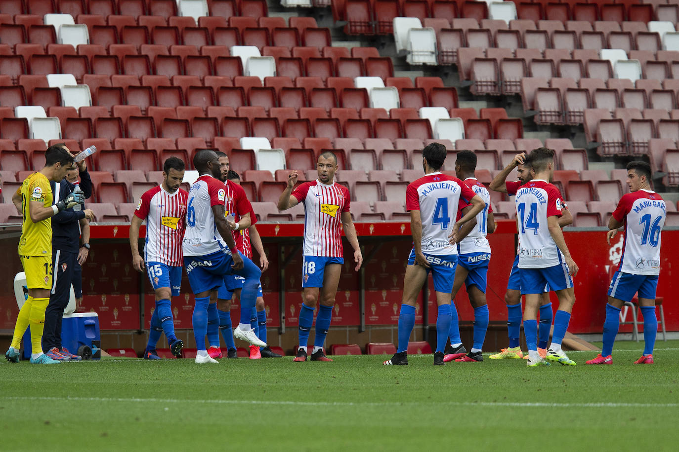 Fotos: Las imágenes del Sporting - Lugo