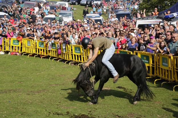 Un instante de Asturcón 2019. 