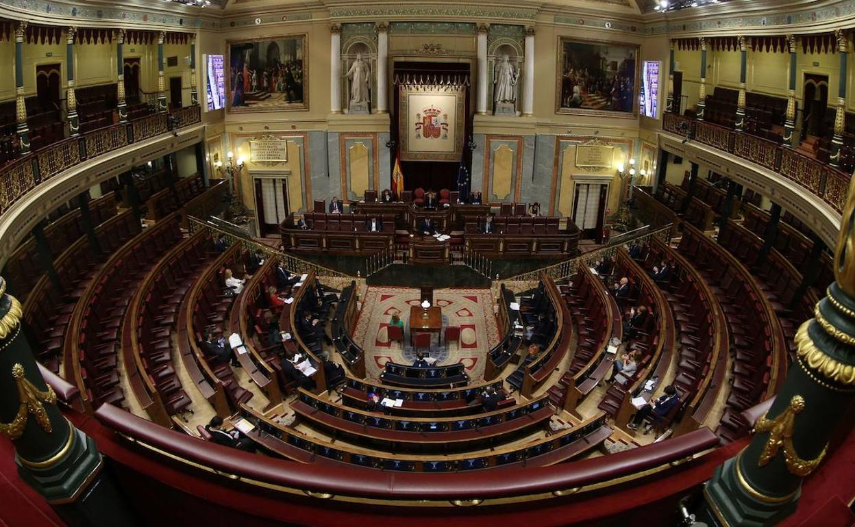 El Congreso lució semivacío el pasado 18 de marzo.