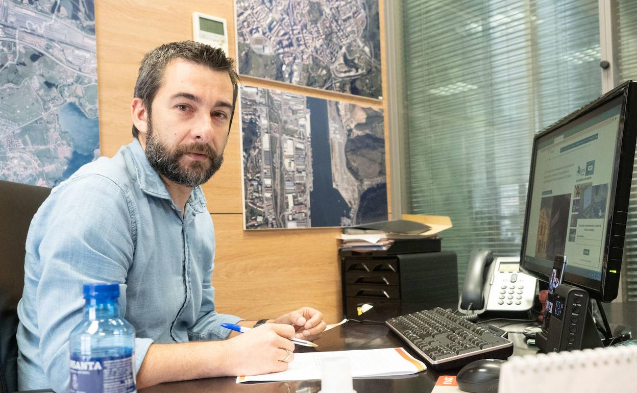 Manuel Campa, secretario de Organización del PSOE de Avilés. 