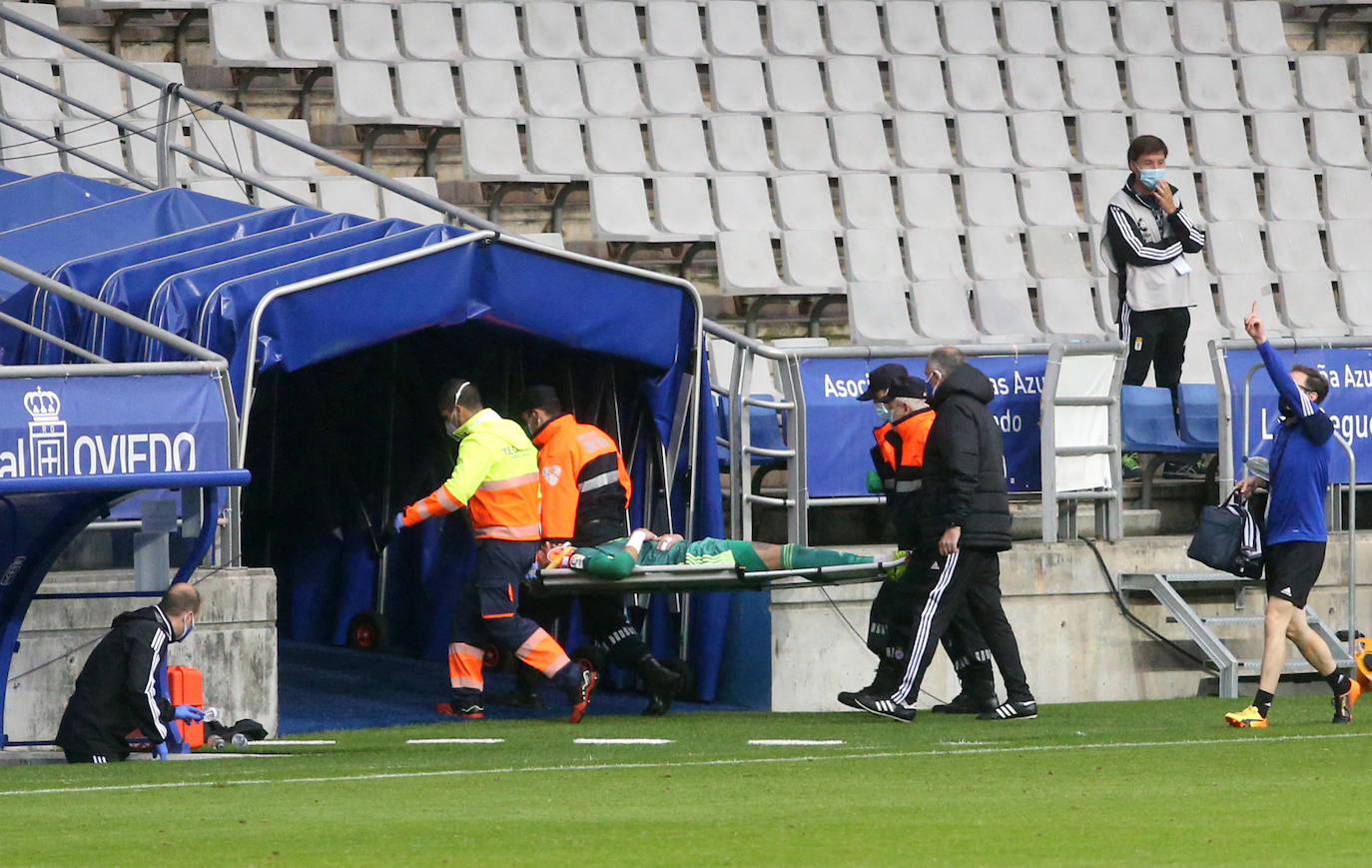 El Real Oviedo y el Mirandés se han disputado los tres puntos en el estadio Carlos Tartiere. 