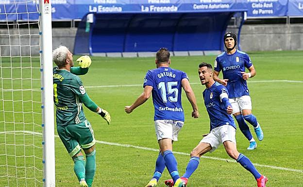 Imagen. Las mejores jugadas del Real Oviedo 1-0 Mirandés