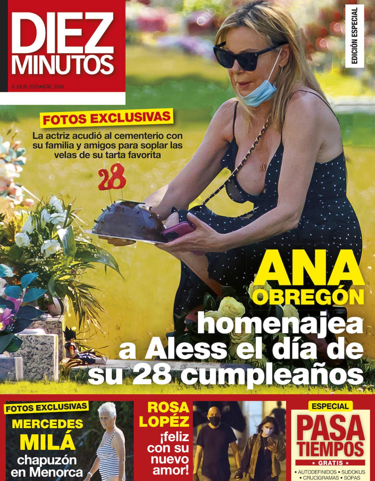 Ana Obregón homenajea a Alex el día de su 28 cumpleaños