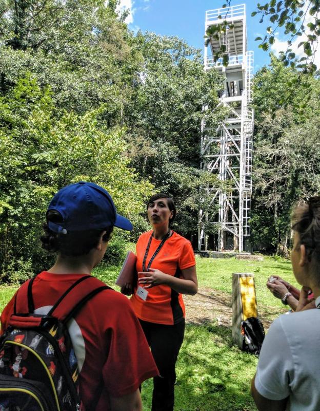 Una de las visitas al Pozo San Fernándo realizadas en años anteriores.