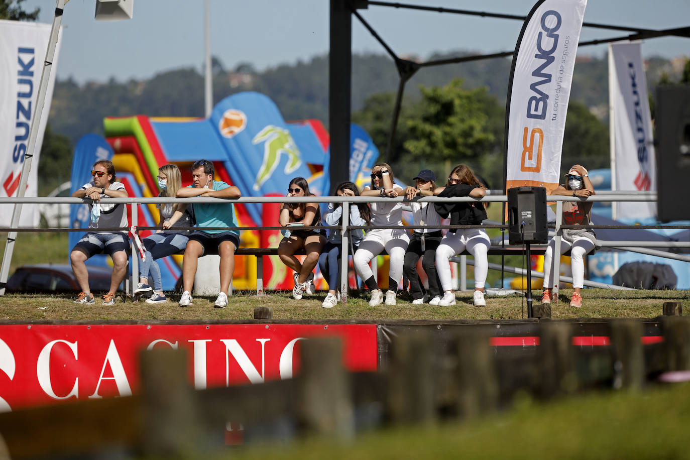 La competición comenzó a partir de las 15.30 horas con la prueba de 1,30 metros con baremo A con cronometro y desempate, mientras que las emociones más fuertes llegaron con la prueba de 1,35 metros con baremo de dos fases. 