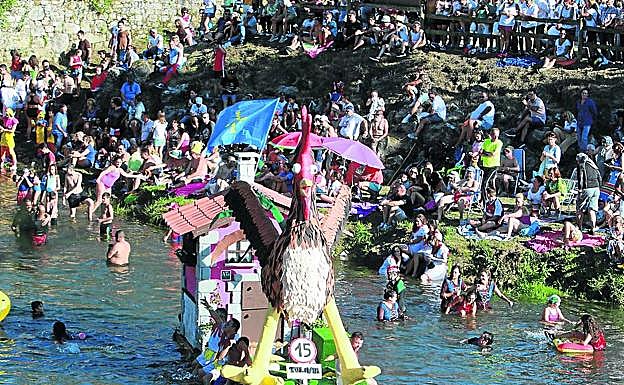 La fiesta, el año pasado en todo su esplendor. j. m. pardo