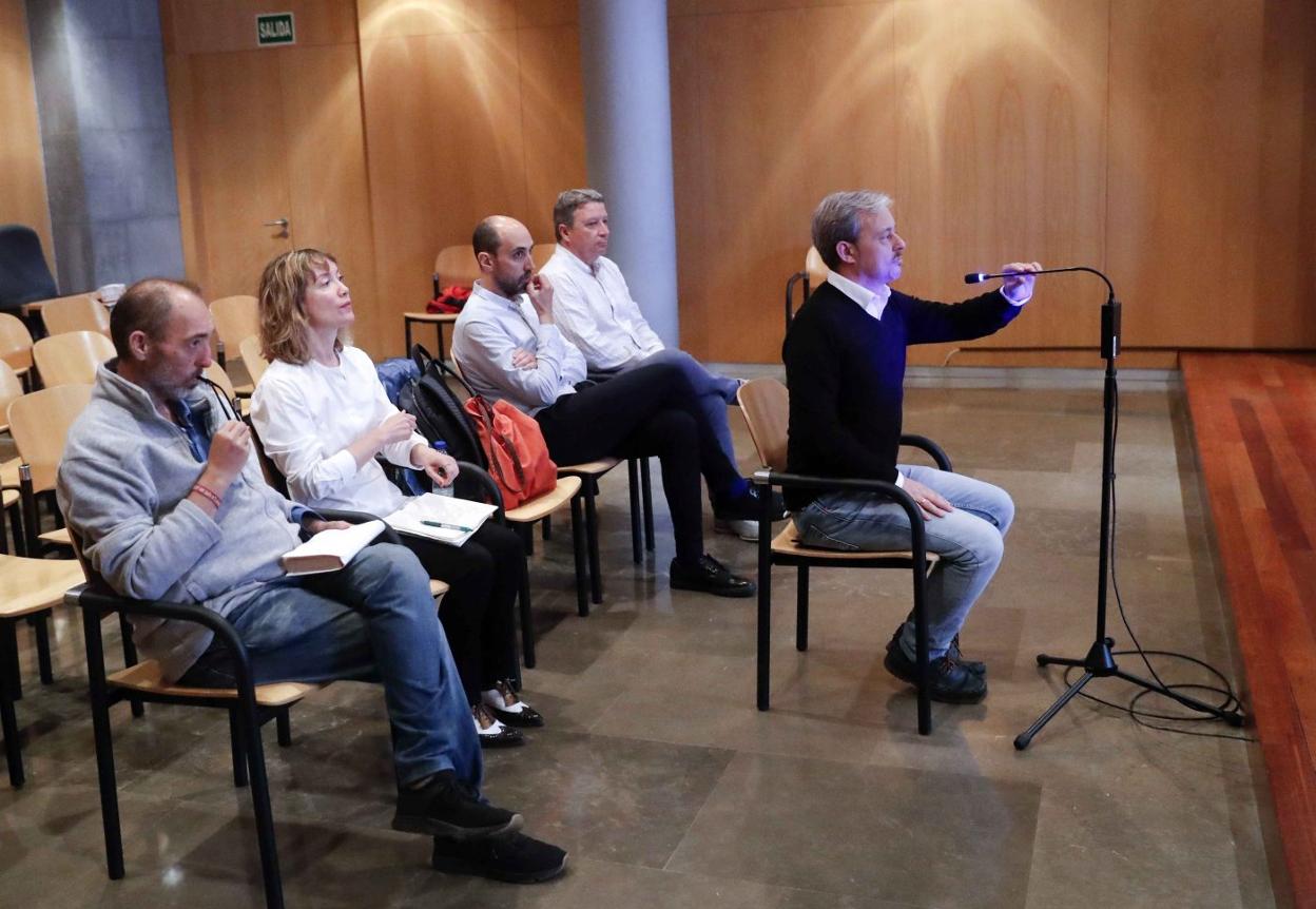 Una de las sesiones del juicio del 'caso Niemeyer' celebrado el pasado año.