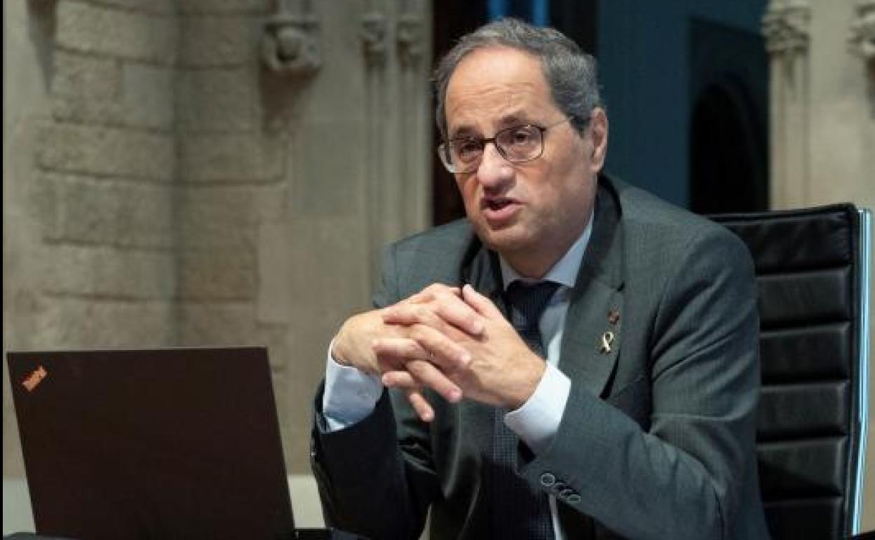 El presidente de la Generalitat, Quim Torra.