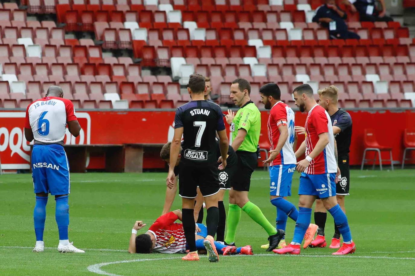 Fotos: Sporting 0-0 Girona, en imágenes