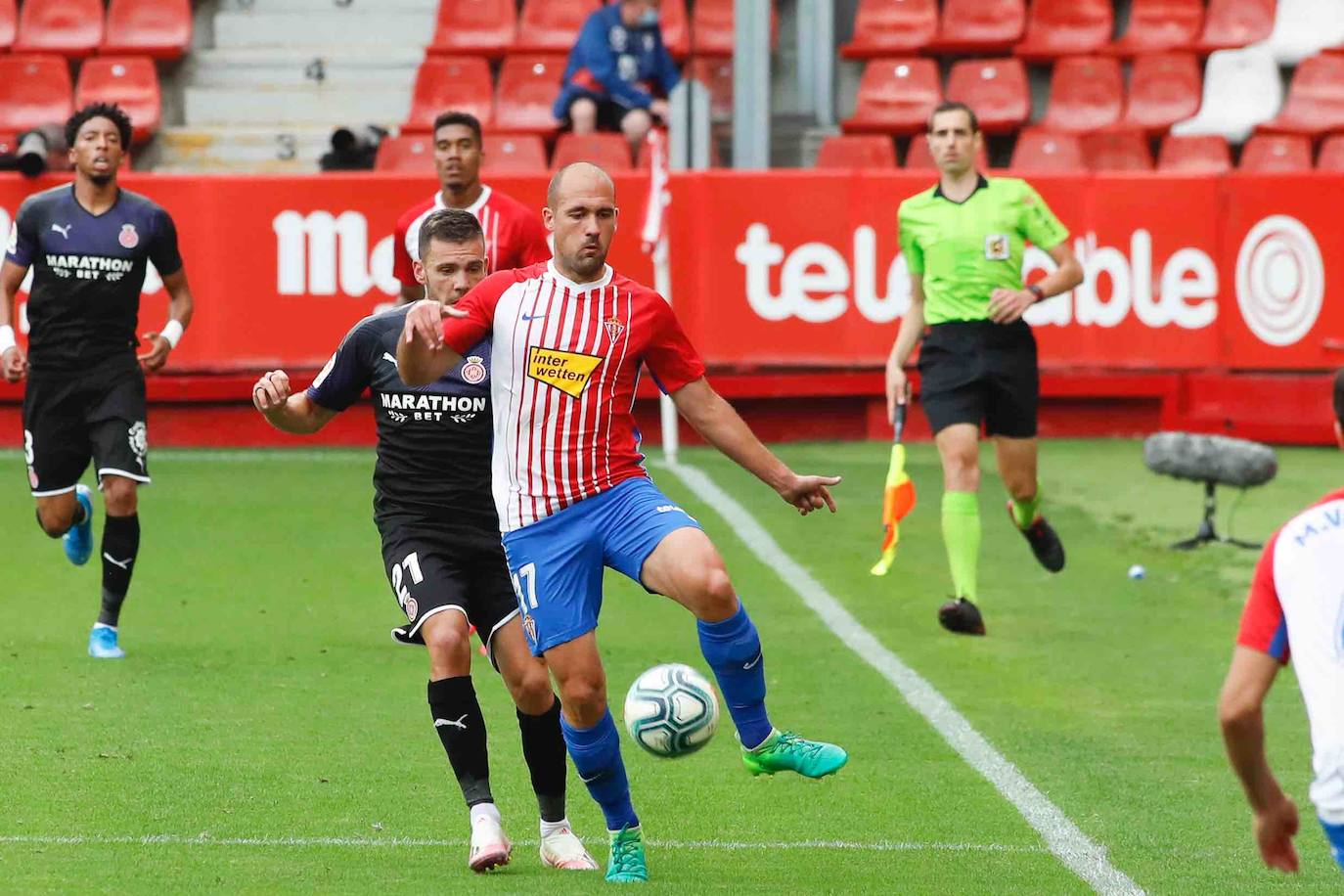 Fotos: Sporting 0-0 Girona, en imágenes