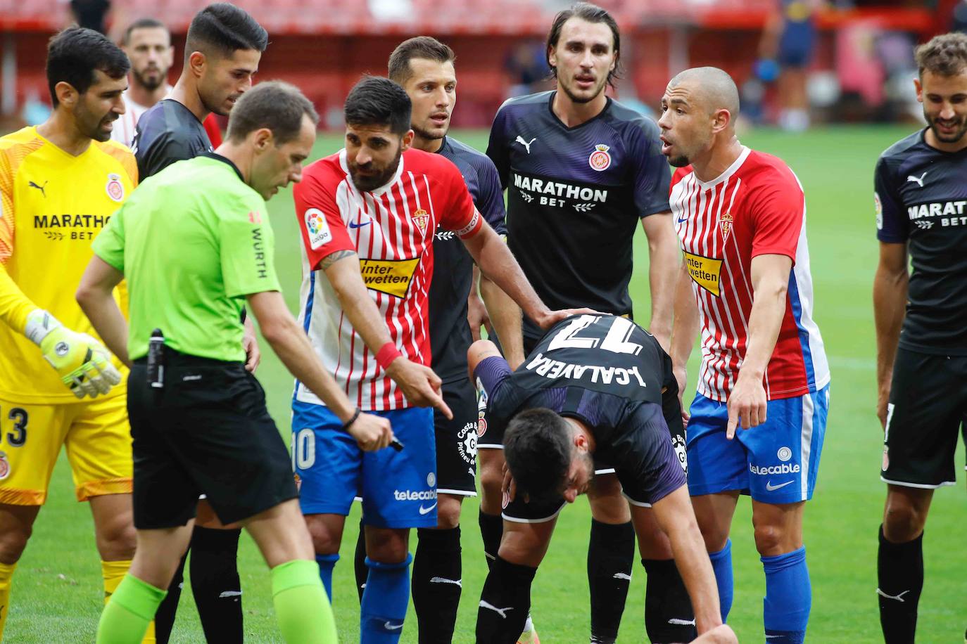 Fotos: Sporting 0-0 Girona, en imágenes