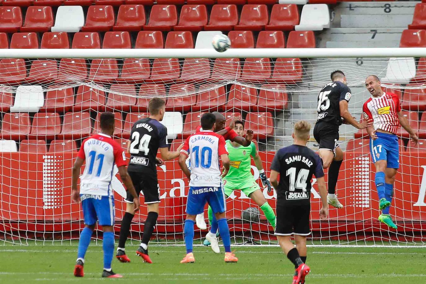 Fotos: Sporting 0-0 Girona, en imágenes