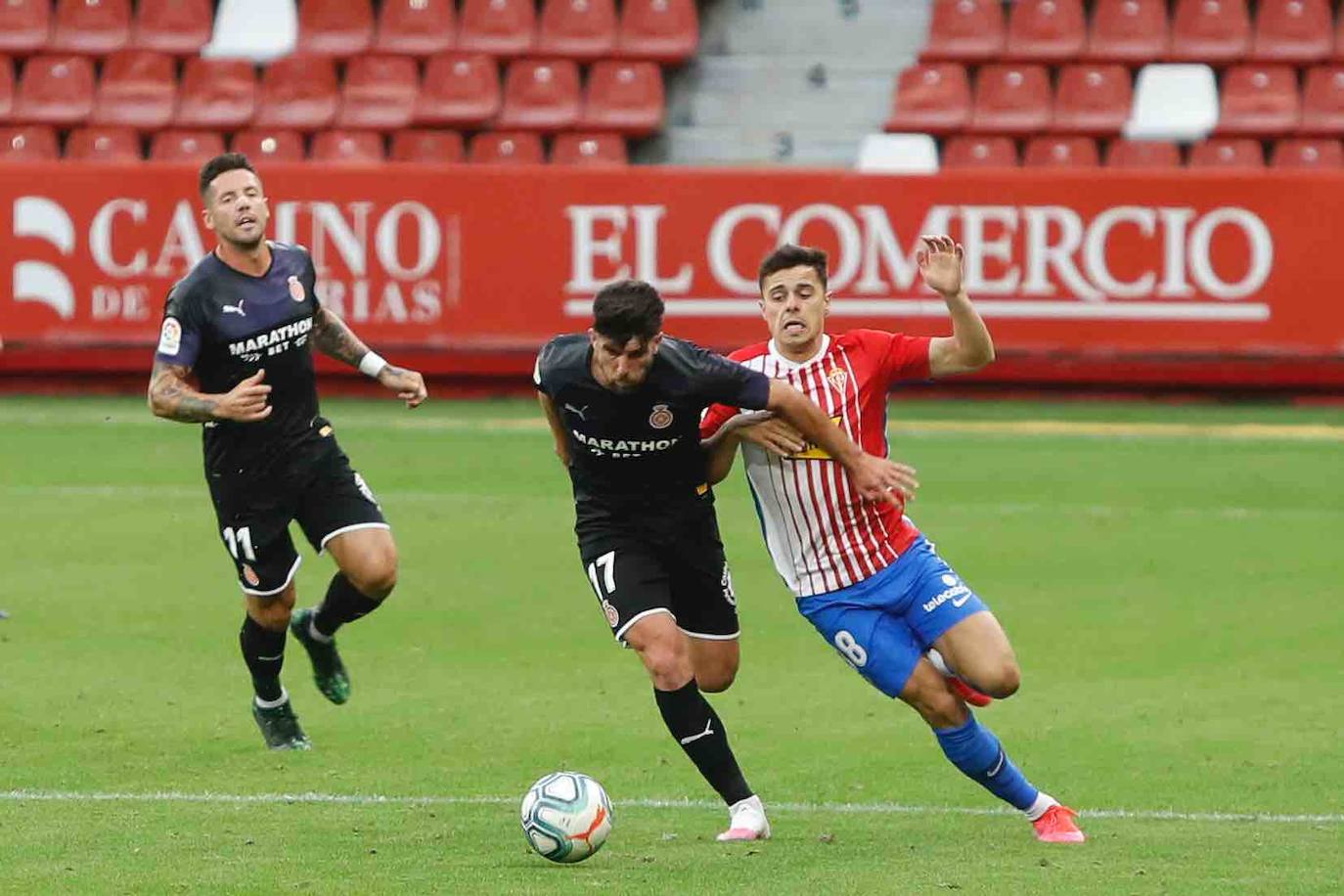 Fotos: Sporting 0-0 Girona, en imágenes