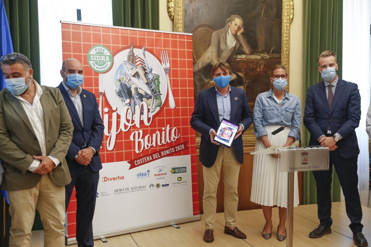 Presentación de la campaña de 'Gijón Bonito'. 