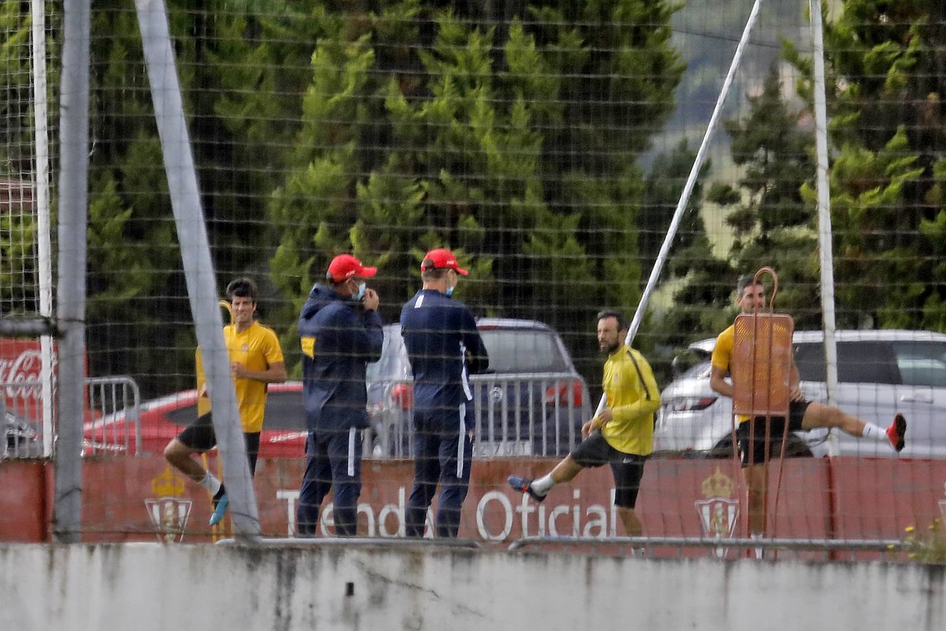 Fotos: Entrenamiento del Sporting (11-07-2020)