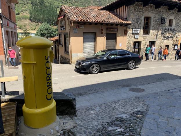 Imagen de la calle de Potes en la que tuvo lugar el suceso. 