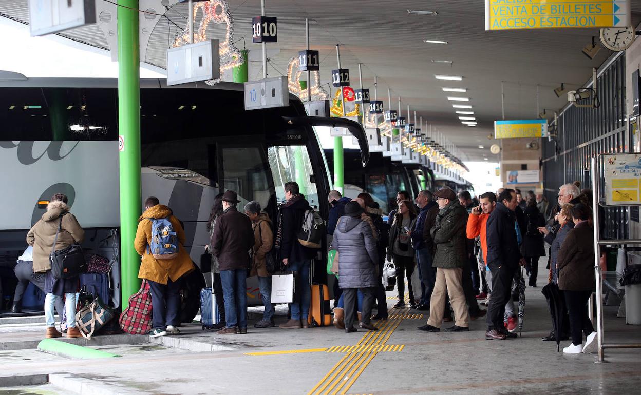 Estación de autobuses de Oviedo.