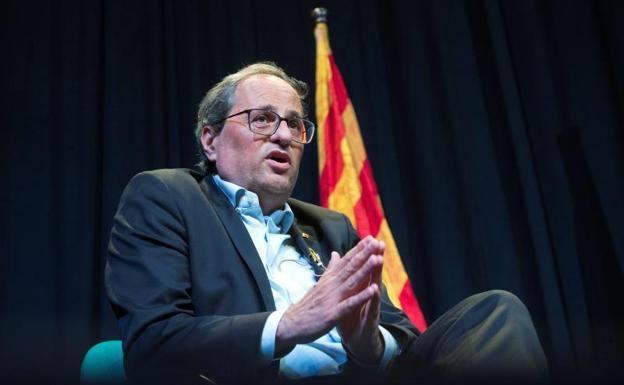 El presidente de la Generalitat Quim Torra. 