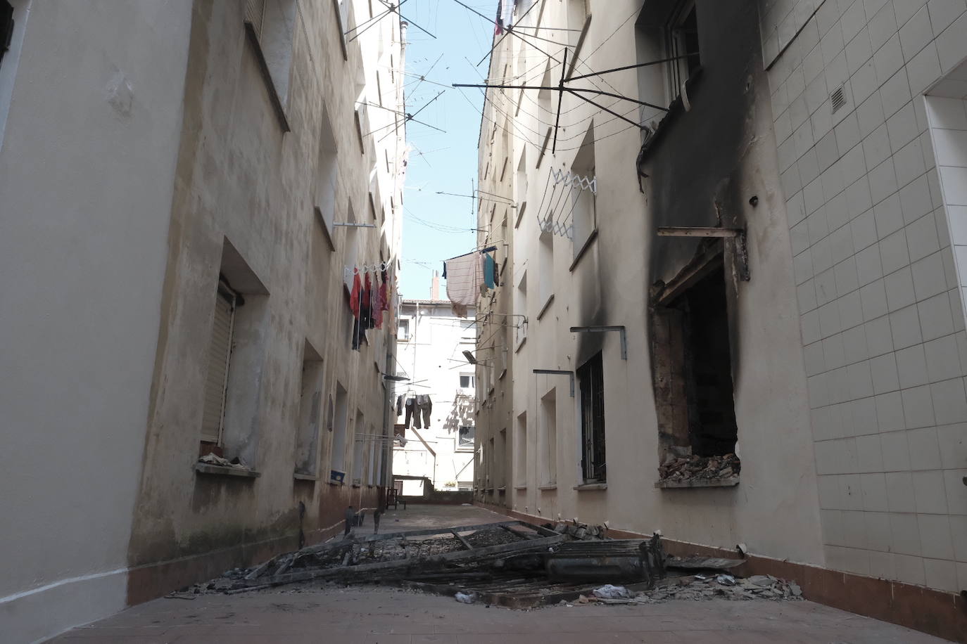 El suceso tuvo lugar en el barrio de Tremañes. 