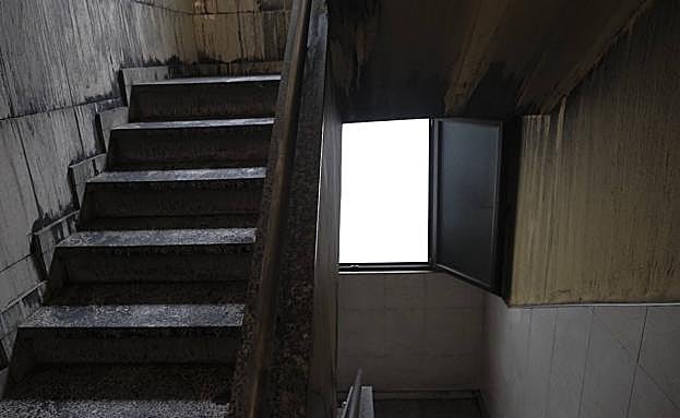 Imagen. Estado en el que quedó el inmueble. 