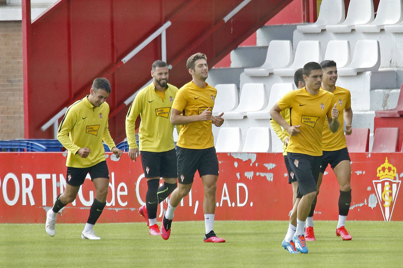 Fotos: Entrenamiento del Sporting (19/07/2020)