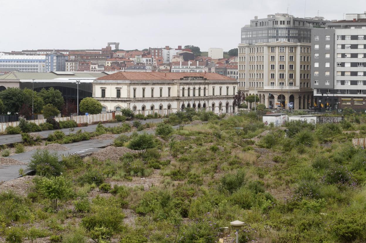Entorno del Museo del Ferrocarril, donde Foro defiende que se construya la futura estación intermodal. 