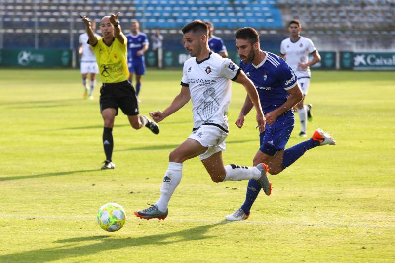 El conjunto ovetense se impuso este sábado en el Suárez Puerta al Caudal por 2-0, por lo que jugará la próxima campaña en la tercera categoría del fútbol español.