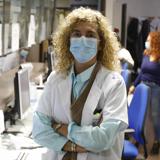 Emma González, auxiliar administrativo del centro de salud de La Felguera