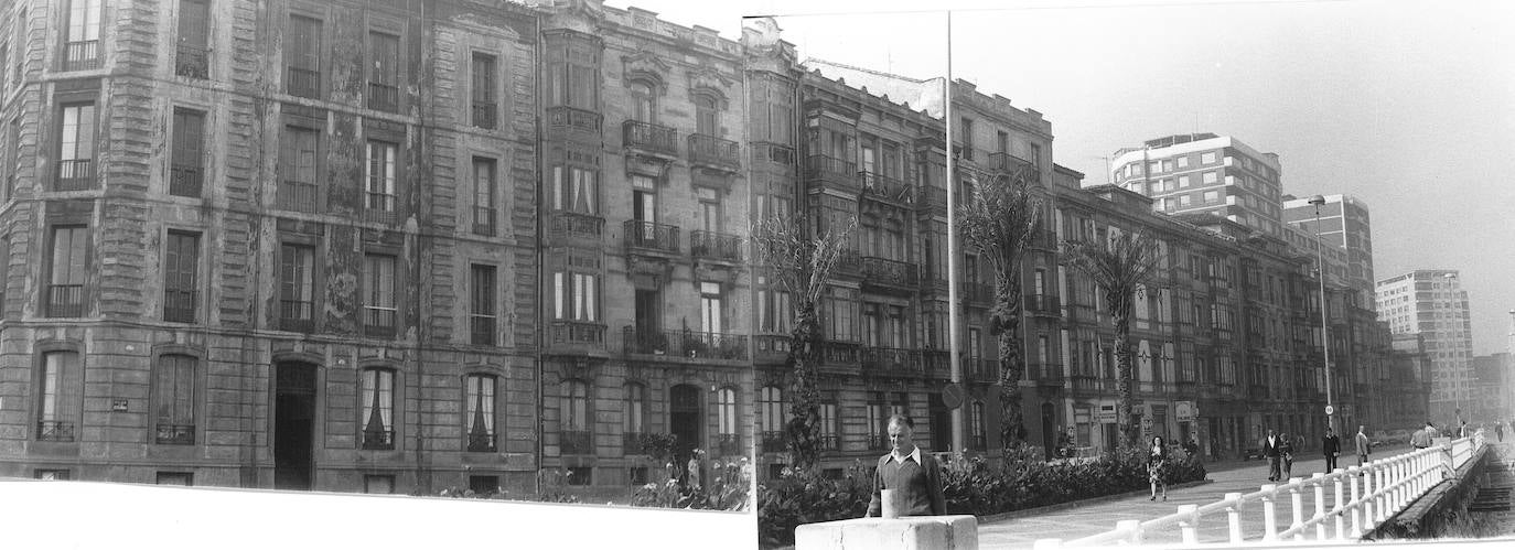 El paseo marítimo gijonés, que este verano volverá a sufrir cambios en detrimento del tráfico rodado, ha experimentado numerosas transformaciones a lo largo de su historia. Estas imágenes te muestran cómo ha sido. ¿Has vivido alguna de estas épocas?